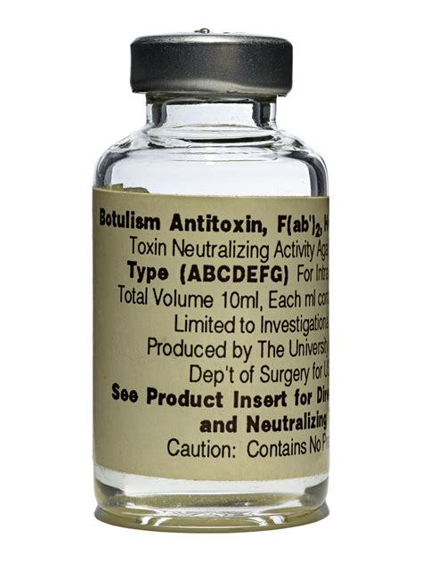 botulism antitoxin solution